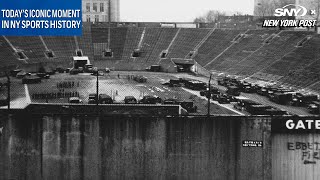 Demolition of Brooklyn’s Ebbets Field  Today’s Iconic Moment in NY Sports  New York Post Sports [upl. by Brodench]