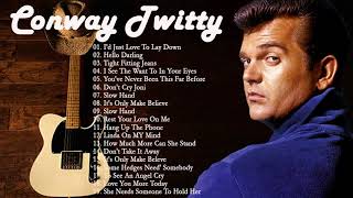 Conway Twitty Greatest Hits Full Album  Best Legend Country Songs By Conway Twitty [upl. by Eelyrehc]