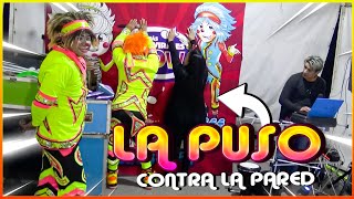 KIWI LA AGARRO Y LA PUSO CONTRA LA PARED 🤡🎉🎊quotLOS PAYASOS MÁS VIRALES KIWITOTO Y STIFFquot🤡🎉🎊 CDMX [upl. by Onilatac]