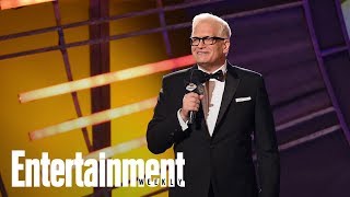 NCIS See Mark Harmon Manhandle Guest Star Drew Carey  News Flash  Entertainment Weekly [upl. by Barbaresi]