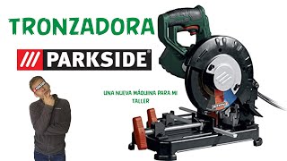 PARKSIDE  Tronzadora para metal una máquina pequeña y ligera Con disco de 180mm [upl. by Eytak104]