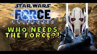 Can you beat the Force Unleashed without the Force and no upgrades [upl. by Denis8]