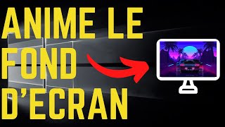 Comment Avoir Fond dÉcran ANIMÉ sur PC [upl. by Ecnesse962]