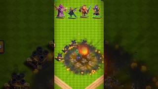 MULTI MORTAL LEVEL MAX VS ALL HERO  EQUIPMENT MAX💥 shorts coc funny fyp games [upl. by Adil]