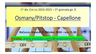 1 div CreLo gir B 3 giornata Robecco 3 1 Salvirola  31102024 [upl. by Odoric]