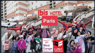 Hotel Ibis Paris La Defense Courbevoie bersama Luna Amanah Tour and Travel [upl. by Essej]