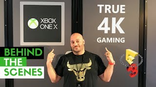 XBOX ONE X BACKSTAGE HANDSON DEMO [upl. by Cockburn553]