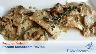 Porcini Mushroom Ravioli [upl. by Sleinad]