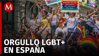 Inician las fiestas en España debido a las celebraciones del mes del Orgullo LGBT [upl. by Alaine]