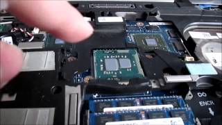 Dell Precision M4500 Thermal Paste Replacement [upl. by Anialad150]