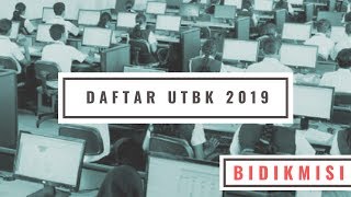 Tutorial Daftar UTBK 2019 Peserta BIDIKMISI SBMPTN 2019 [upl. by Annaeoj]