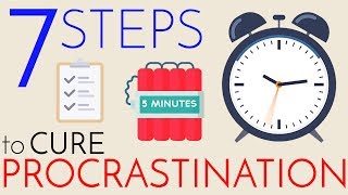 Procrastination – 7 Steps to Cure [upl. by Ahsilef]