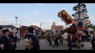 2024年 富田の石取祭 叩き出し 富田西町 [upl. by Jemma]