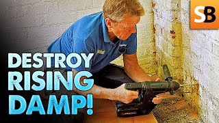 Easy DIY Solution to Treat Rising Damp in Walls [upl. by Ferdinande]