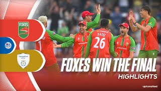 HIGHLIGHTS  LEICESTERSHIRE WIN ONE DAY CUP FINAL 🏆 [upl. by Chapel660]