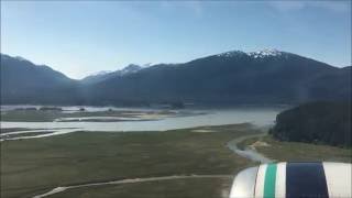 Southeast AK Milk Run Aborted Landing in Juneau Anchorage  Juneau  Sitka  Ketchikan [upl. by Arrimat]