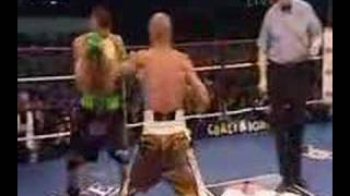 Mundine teaches Green a lesson or two about boxing [upl. by Nonnaer]