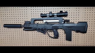 Umarex HDP 50 Famas Carbine Test 36g CO2 25 rd magazine [upl. by Arimaj]