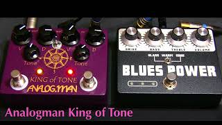 Analogman King of Tone Vs King Tone Blues Power V1 [upl. by Hynes]