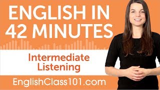 42 Minutes of Intermediate English Listening Comprehension [upl. by Colette]