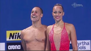 USA wins first Mixed Synchro Swim Champs  Universal Sports [upl. by Hildegard]