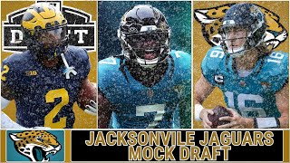 Jacksonville Jaguars 7 Round 2025 NFL Mock Draft  Full Roster and OffSeason Breakdown [upl. by Rennane231]