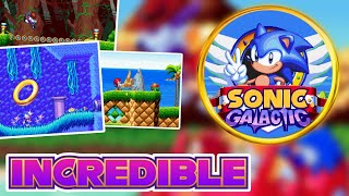 Sonic Galactic is an INCREDIBLE Fangame [upl. by Ailic]