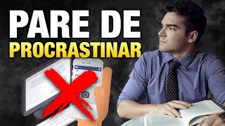 COMO PARAR A PROCRASTINAÇÃO EM 5 PASSOS  Como parar de procrastinar [upl. by Alysoun]