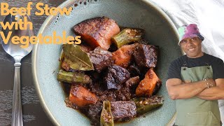 How To Make Beef Stew  Easy Delicious Soulful Beef Stew Recipe [upl. by Rofotsirk169]