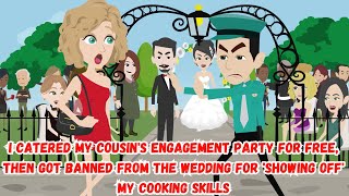 I Catered My Cousins Engagement Party for Free Then Got Banned from the Wedding for [upl. by Ibrab]