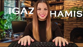 Magyar ASMR 50 IGAZ vagy HAMIS személyes kérdés hozzád [upl. by Redmer]