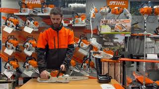 Motosega a batteria Stihl MSA60 e MSA70 [upl. by Whale]