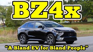 2024 Toyota BZ4x Regular Car Reviews [upl. by Azeret]