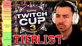 MI TIERLIST DE PARTICIPANTES DE LA TWITCH CUP 3 [upl. by Stelle]