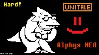 Unitale Vs Alphys NEO  Alphys Takes Action Excellent [upl. by Alyahsat146]