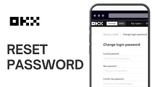 How to Reset Password in OKX [upl. by Goines]