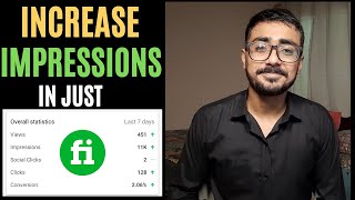 Increase Your Fiverr Gig Impressions Easily  Fiverr impressions clicks views  HBA Services [upl. by Rubetta25]