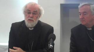 Rowan Williams responds to Popes new Apostolic Constitution for deserting Anglicans [upl. by Atoked]