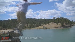 Cliff Diving WYOMING [upl. by Arvell452]