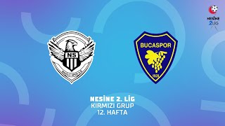 Nesine 2 Lig Kırmızı Grup  Nazillispor  Bucaspor 1928 [upl. by Leoine]