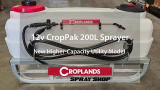 Croplands CropPak 12V 200L Sprayer [upl. by Bunder657]