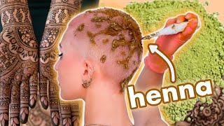 Dyeing my hair with Henna to see what it looks like [upl. by Edniya193]