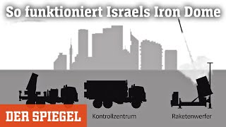 Iron Dome in Israel So funktioniert das Raketenabwehrsystem  DER SPIEGEL [upl. by Ellehcen]