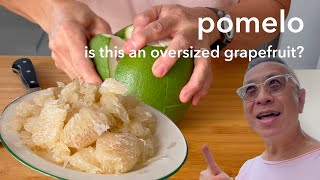 Pomelo the king of citrus fruit  how to peel pomelo fruit in two ways [upl. by Popper524]