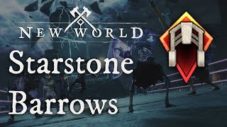 New World Honest Run  The Starstone Barrows M1 Hellfire  Tank POV [upl. by Mungam]