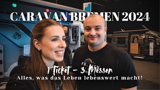 Caravan Bremen 2024  Messerundgang  Wir nehmen euch mit [upl. by Adiana]