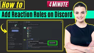 How to add reaction roles on discord 2024 [upl. by Hannaj]