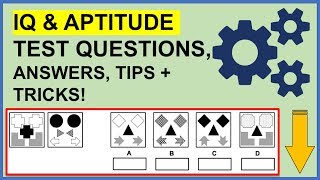 IQ and APTITUDE TEST QUESTIONS ANSWERS TIPS amp TRICKS [upl. by Aihsilat]