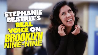 The Evolution of Rosas Voice  Stephanie Beatrizs REAL VOICE on Brooklyn NineNine  Comedy Bites [upl. by Zoeller]