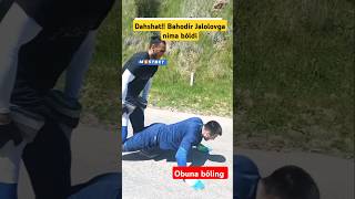 Dahshat Bahodir Jalolovga nima bóldi trend instagram reels funnyvideo [upl. by Mandeville]